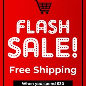 Free shipping when you spend $30 or more